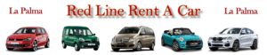 Mietwagen auf La Palma. Autovermietung Red Line Rent a Car La Palma.