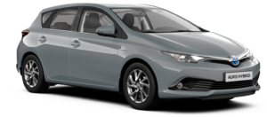 Mietwagen Toyota Auris Hybrid Automatik - Autovermietung Teneriffa. Red Line Rent a Car Tenerife.