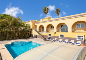 Teneriffa Luxus Ferienhaus Luxusvilla mit Pool für bis zu 12 Personen in San Miguel de Abona
