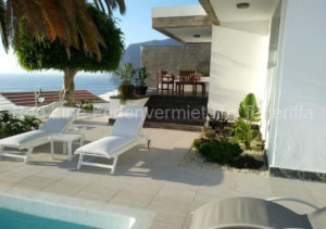 Luxus Ferienhaus Chalet mit Privatpool & Aussichtsterrasse in bester Lage - Los Gigantes