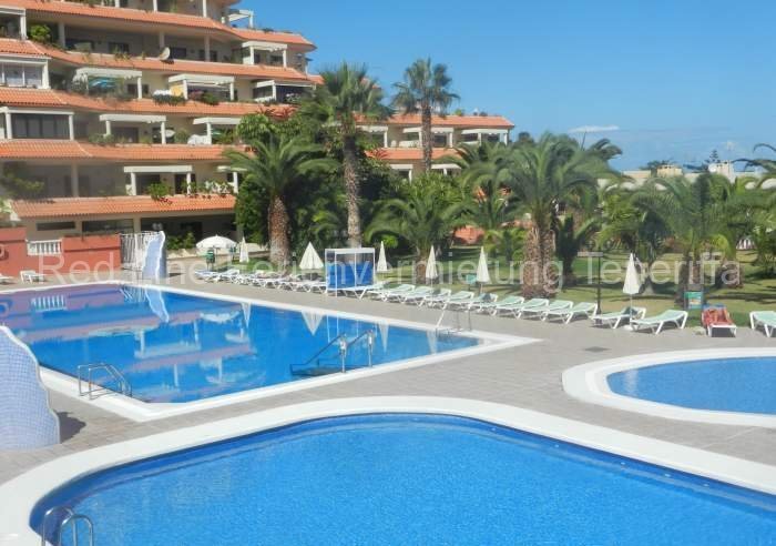 Strandnahe Ferienwohnung mit Terrasse an der Playa Jardin