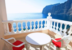 Ferienwohnung Los Gigantes mit Balkon und grandiosem Ausblick