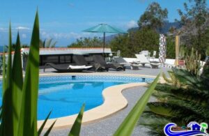 Luxus Ferienhaus auf einer Finca mit Pool und Meerblick