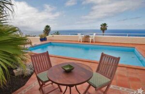 Ferienwohnung Privatpool, Meerblick und Garten; El Sauzal