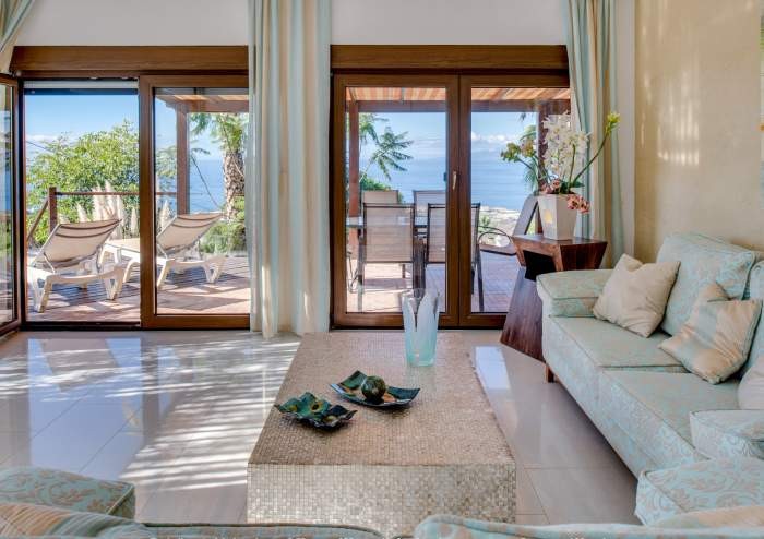 Casa Villase – Komfortable Ferienwohnung mit Meerblick auf traumhafter Finca mit Pool