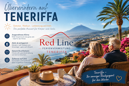 Überwintern auf Teneriffa – Ihr Langzeiturlaub im warmen Süden