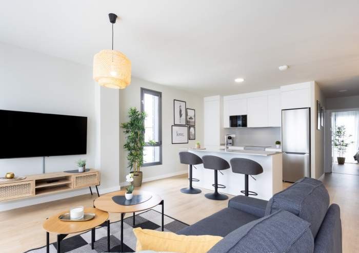 Moderne und komfortable Ferienwohnung mit Pool und Terrasse in Abades