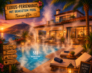 Luxus Ferienhaus mit beheiztem Pool auf Teneriffa – Erholung zu jeder Jahreszeit