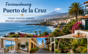 Ferienwohnung Puerto de la Cruz – Urlaub zwischen Atlantik, Altstadt und tropischen Gärten