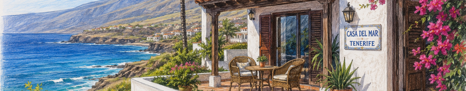 Ferienhaus am Meer auf Teneriffa – Traumurlaub zwischen Atlantik, Sonne und Natur